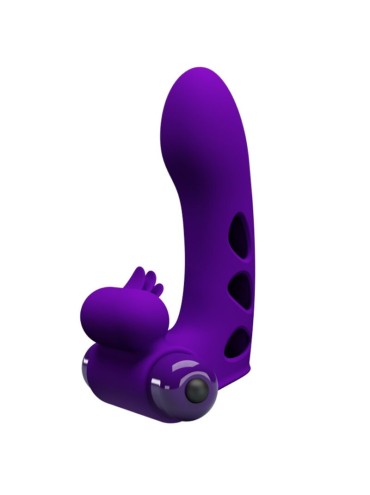 PRETTY LOVE ORLANDO FUNDA DE DEDO VIBRADOR MORADO