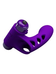 PRETTY LOVE ORLANDO FUNDA DE DEDO VIBRADOR MORADO