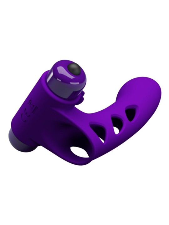 PRETTY LOVE ORLANDO FUNDA DE DEDO VIBRADOR MORADO