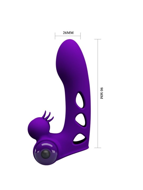PRETTY LOVE ORLANDO FUNDA DE DEDO VIBRADOR MORADO PRETTY LOVE ORLANDO FUNDA DE DEDO VIBRADOR MORADO