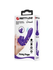 PRETTY LOVE ORLANDO FUNDA DE DEDO VIBRADOR MORADO
