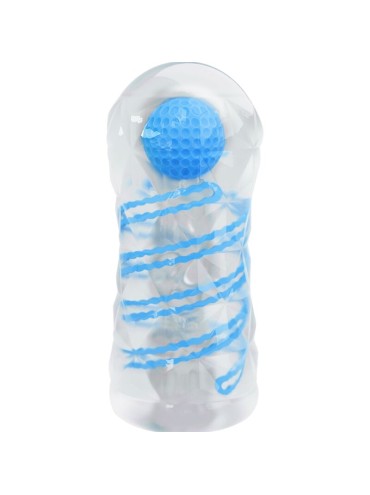 PRETTY LOVE MASTURBADOR PEQUENO CON ESPIRALES AZUL