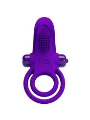 PRETTY LOVE ANILLO VIBRADOR PARA PENE MORADO