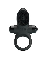 PRETTY LOVE ANILLO VIBRADOR II PARA PENE NEGRO