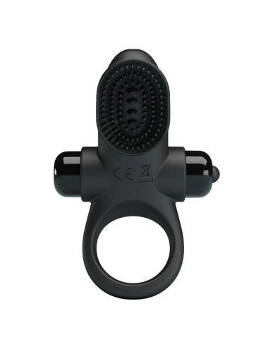 PRETTY LOVE ANILLO VIBRADOR II PARA PENE NEGRO