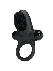 PRETTY LOVE ANILLO VIBRADOR II PARA PENE NEGRO