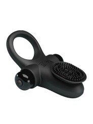 PRETTY LOVE ANILLO VIBRADOR II PARA PENE NEGRO
