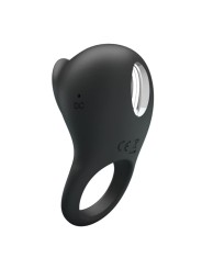 PRETTY LOVE ANILLO VIBRADOR PARA PENE CON LENGUA NEGRO