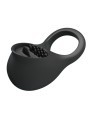 PRETTY LOVE ANILLO VIBRADOR PARA PENE CON LENGUA NEGRO
