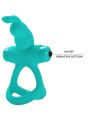 PRETTY LOVE FIGGY ANILLO VIBRADOR RABBIT VERDE