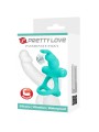 PRETTY LOVE FIGGY ANILLO VIBRADOR RABBIT VERDE