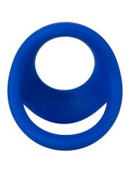 CALEXOTICS ADMIRAL COCK BALL DOBLE ANILLO AZUL