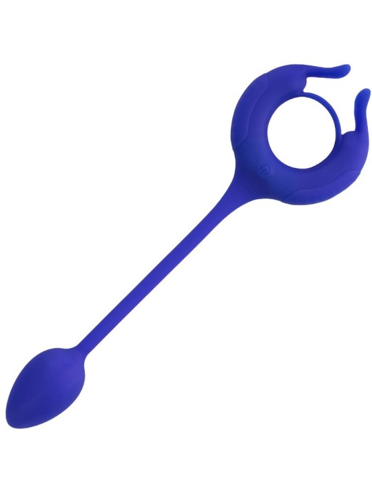 CALEXOTICS ADMIRAL ANILLO CON PESO PARA PENE AZUL