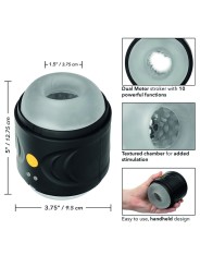 CALEXOTICS BOUNDLESS MASTURBADOR DOBLE MOTOR