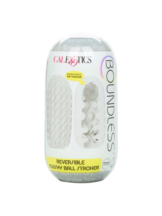 CALEXOTICS BOUNDLESS STROKER BLANDO REVERSIBLE GRIS