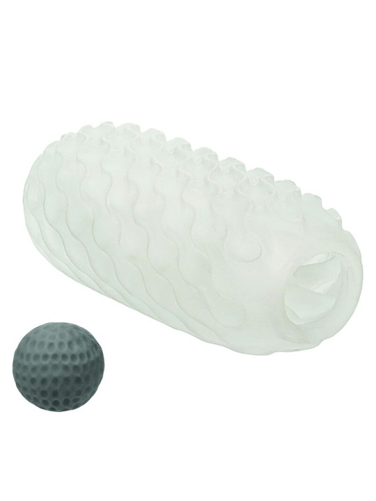 CALEXOTICS BOUNDLESS STROKER BLANDO REVERSIBLE GRIS
