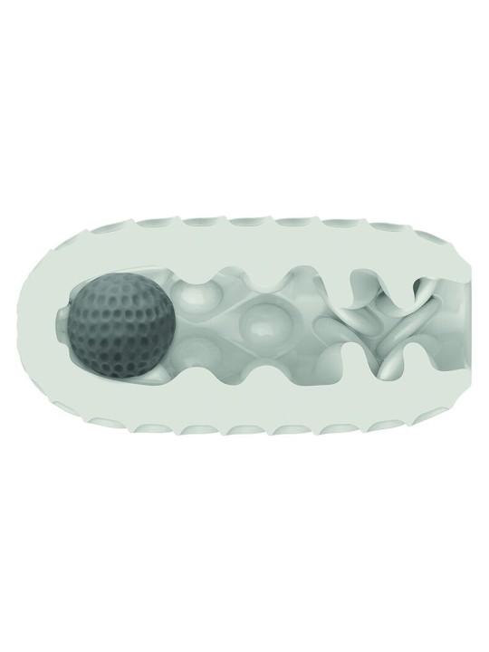 CALEXOTICS BOUNDLESS STROKER BLANDO REVERSIBLE GRIS