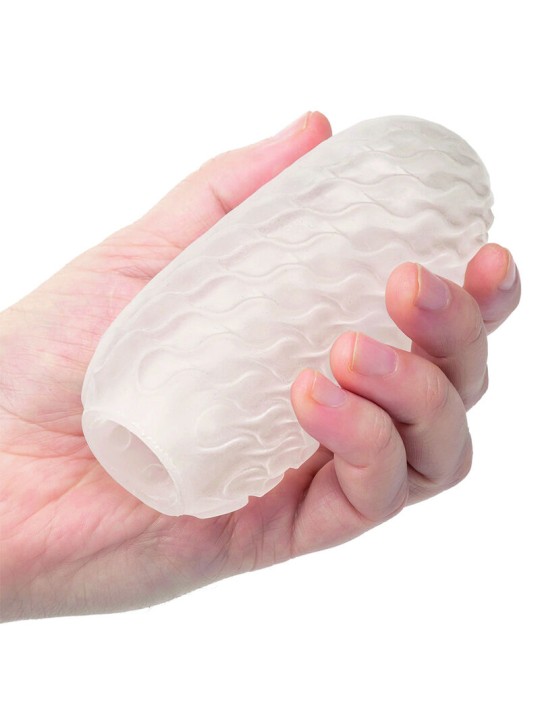 CALEXOTICS BOUNDLESS STROKER BLANDO REVERSIBLE GRIS