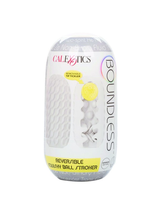 CALEXOTICS BOUNDLESS STROKER BLANDO REVERSIBLE AMARILLO