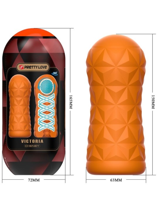 PRETTY LOVE MASTURBADOR VICTORIA CHENEY NARANJA