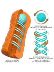 PRETTY LOVE MASTURBADOR VICTORIA CHENEY NARANJA