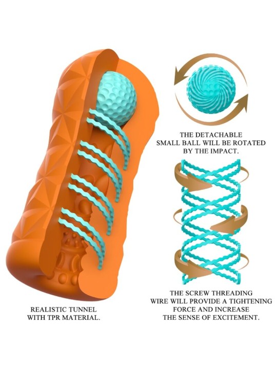 PRETTY LOVE MASTURBADOR VICTORIA CHENEY NARANJA