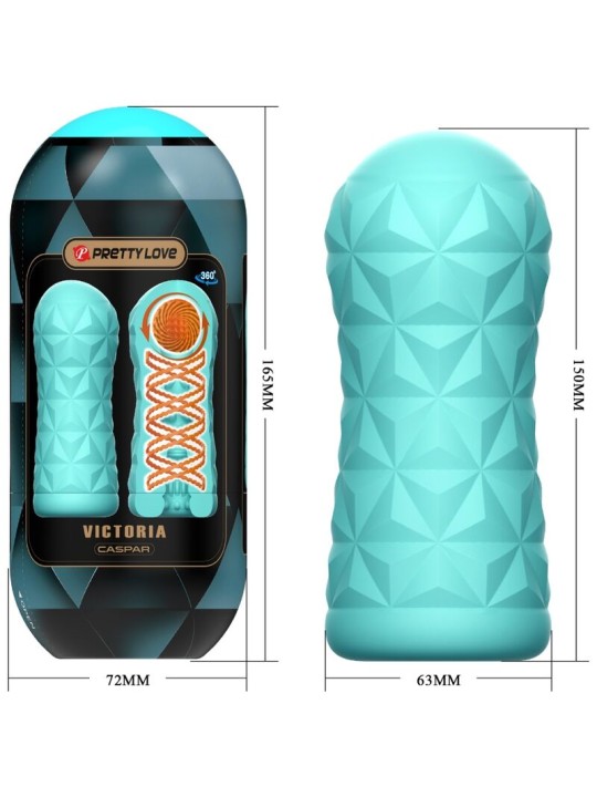 PRETTY LOVE MASTURBADOR VICTORIA CASPAR VERDE AGUA