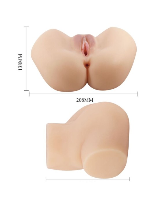 CRAZY BULL VAGINA Y ANO REALISTICOS VIBRADOR HAILEY