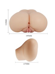 CRAZY BULL VAGINA Y ANO REALISTICOS VIBRADOR LUNA