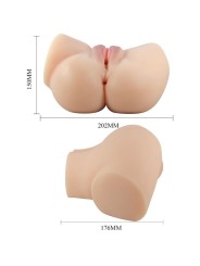 CRAZY BULL VAGINA Y ANO REALISTICOS VIBRADOR EMILIA