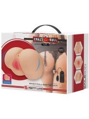 CRAZY BULL VAGINA Y ANO REALISTICOS VIBRADOR KYLIE