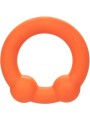 CALEXOTICS ALPHA ANILLO DOBLE BOLA NARANJA