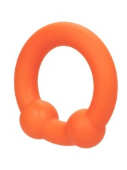CALEXOTICS ALPHA ANILLO DOBLE BOLA NARANJA