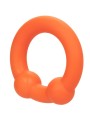 CALEXOTICS ALPHA ANILLO DOBLE BOLA NARANJA