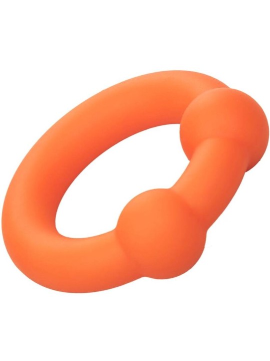 CALEXOTICS ALPHA ANILLO DOBLE BOLA NARANJA