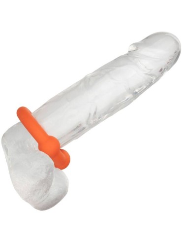 CALEXOTICS ALPHA ANILLO DOBLE BOLA NARANJA