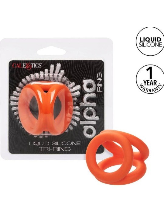 CALEXOTICS ALPHA TRIPLE ANILLO NARANJA