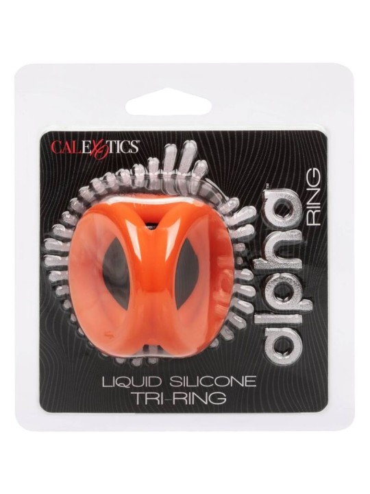 CALEXOTICS ALPHA TRIPLE ANILLO NARANJA