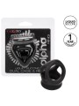 CALEXOTICS ALPHA ANILLO DE JAULA DOBLE NEGRO