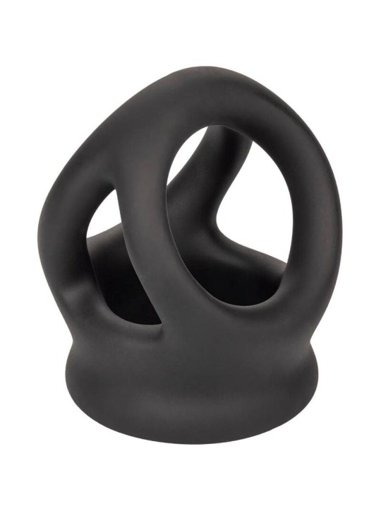 CALEXOTICS ALPHA ANILLO DE JAULA DOBLE NEGRO