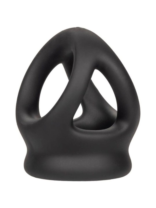 CALEXOTICS ALPHA ANILLO DE JAULA DOBLE NEGRO