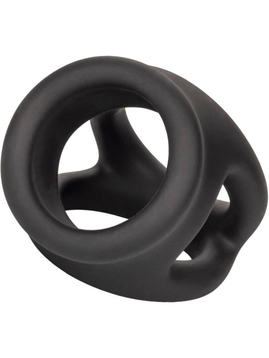 CALEXOTICS ALPHA ANILLO DE JAULA DOBLE NEGRO