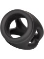 CALEXOTICS ALPHA ANILLO DE JAULA DOBLE NEGRO