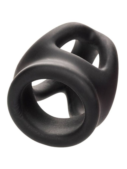 CALEXOTICS ALPHA ANILLO DE JAULA DOBLE NEGRO