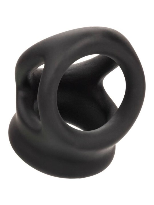 CALEXOTICS ALPHA ANILLO DE JAULA DOBLE NEGRO