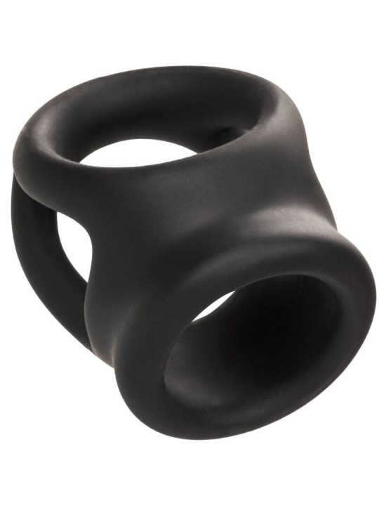 CALEXOTICS ALPHA ANILLO DE JAULA DOBLE NEGRO