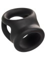 CALEXOTICS ALPHA ANILLO DE JAULA DOBLE NEGRO