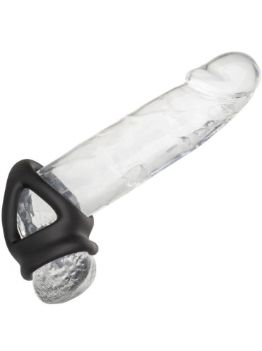 CALEXOTICS ALPHA ANILLO DE JAULA DOBLE NEGRO