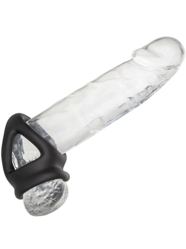 CALEXOTICS ALPHA ANILLO DE JAULA DOBLE NEGRO