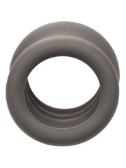 CALEXOTICS ALPHA ANILLO EXTENSION ESCROTO DOBLE NEGRO